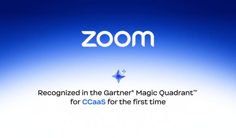 Zoom recognized in the 2025 Gartner® Magic Quadrant™ for CCaaS