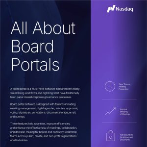 All About Board Portals