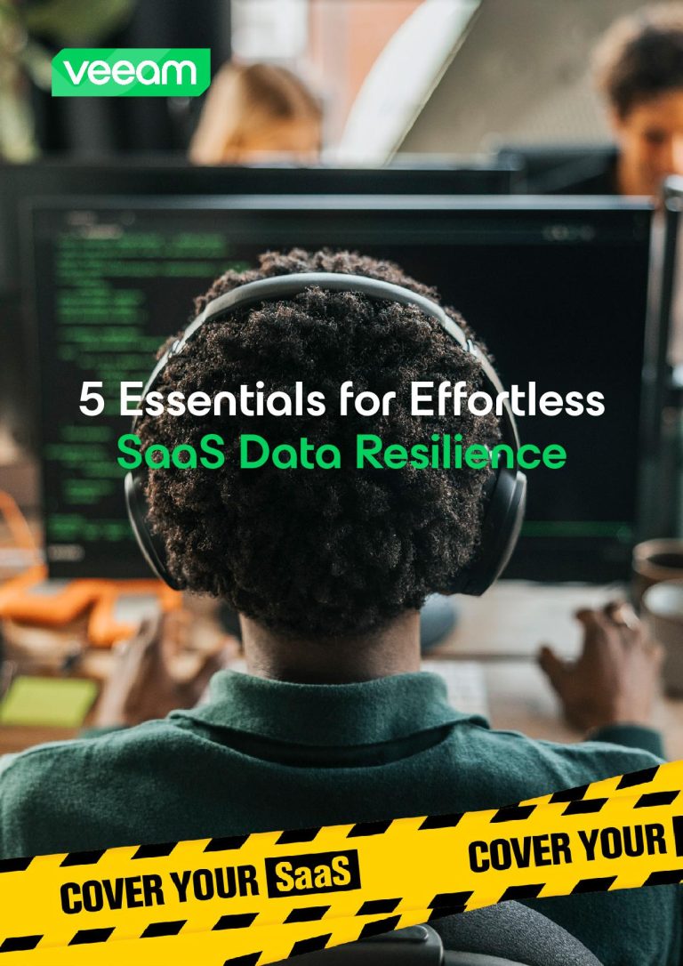 5 essentials for effortless saas data resilience
