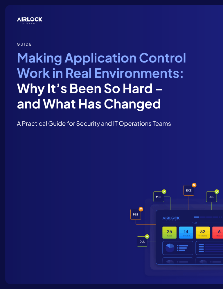 Making application control work in real environments why its been so hard and what has changed