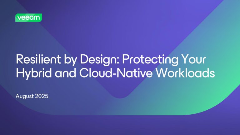 Resilient by design protecting your hybrid and cloud native workloads