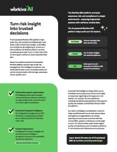 Ai powered grc that turns risk insight into trusted decisions