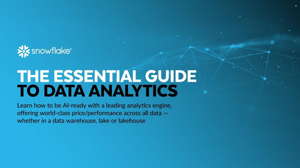 Essential guide to data analytics