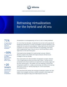 Exec guide reframing virtualization for the hybrid and ai era
