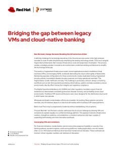 Overview bridging the gap between legacy vms and cloud native banking